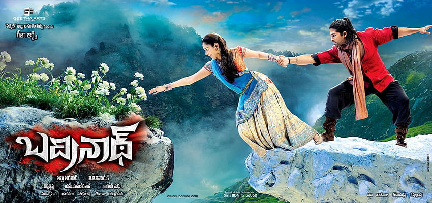 Badrinath Movie New , Allu Arjun Tamanna วอลล์เปเปอร์ HD