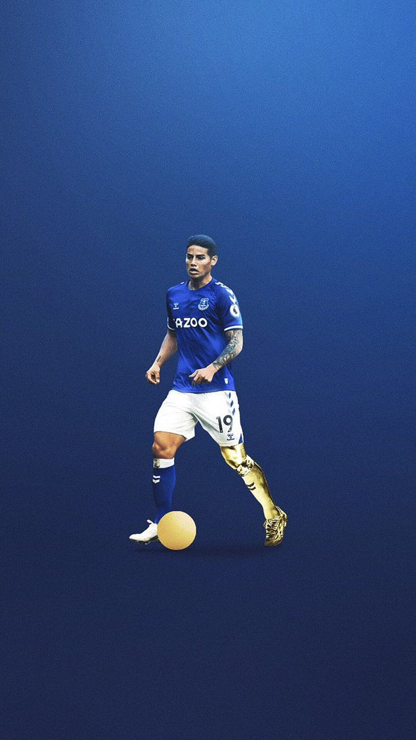 Serginhö, James Rodriguez Everton HD-Handy-Hintergrundbild