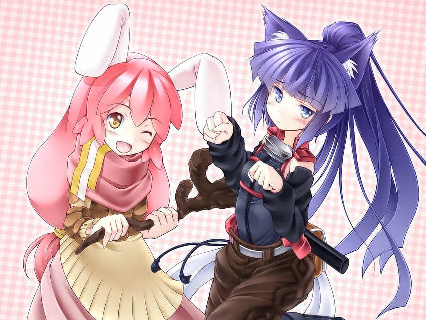 Anime Neko, Loli-Kawaii HD-Hintergrundbild