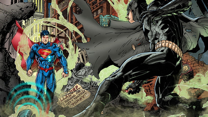 Batman VS. Superman Comic, superman comics HD wallpaper | Pxfuel