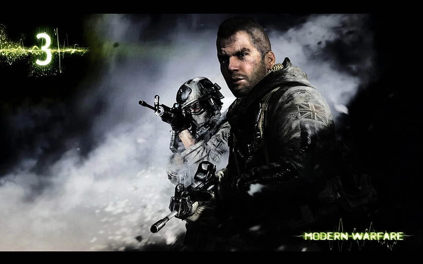 Gaming Call of Duty Modern Warfare, Call-of-Duty-Soap HD-Hintergrundbild