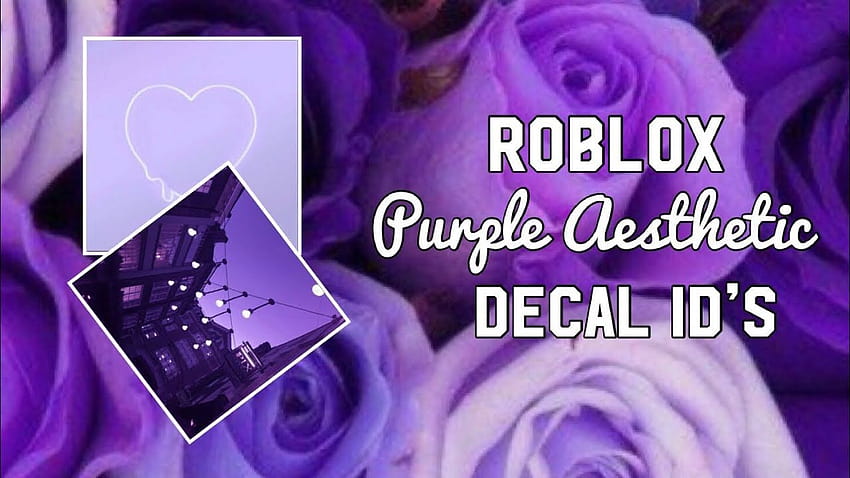 Purple Rose Aesthetic on Dog, roblox purple HD wallpaper