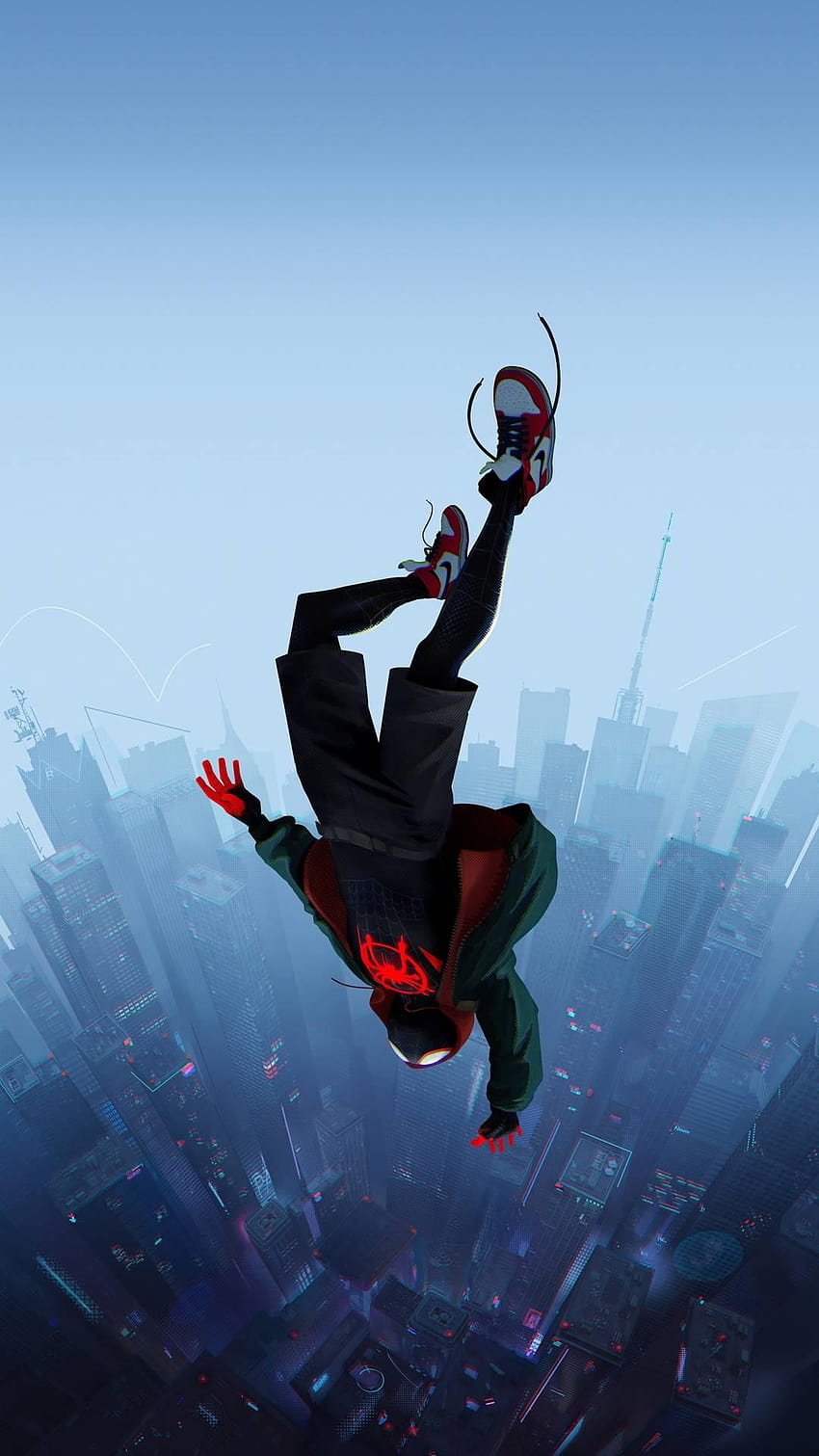 Spider-Man do wersetu, uznanie należy się oryginalnemu twórcy/edytorowi, odwróć wstecz Tapeta na telefon HD