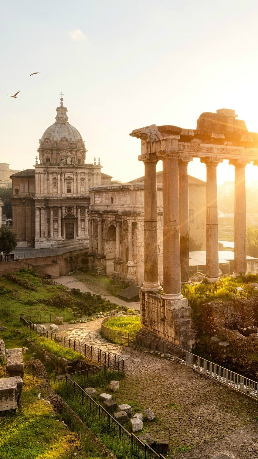 Roma Italia Forum Romanum, italia tel Sfondo del telefono HD
