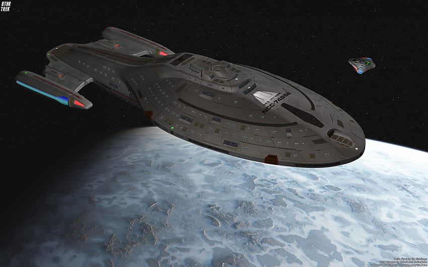Star Trek USS Voyager NCC Fond d'écran HD