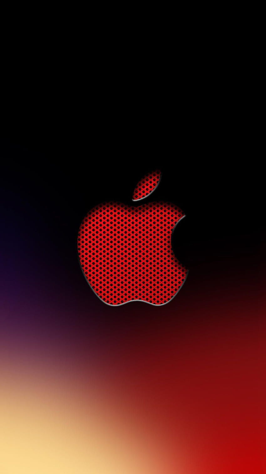 iPhone apel merah wallpaper ponsel HD