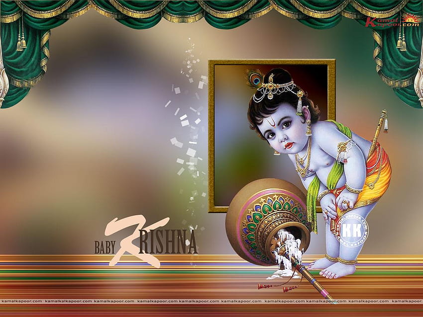 Baby Krishna , Baby Krishna, child ram HD wallpaper