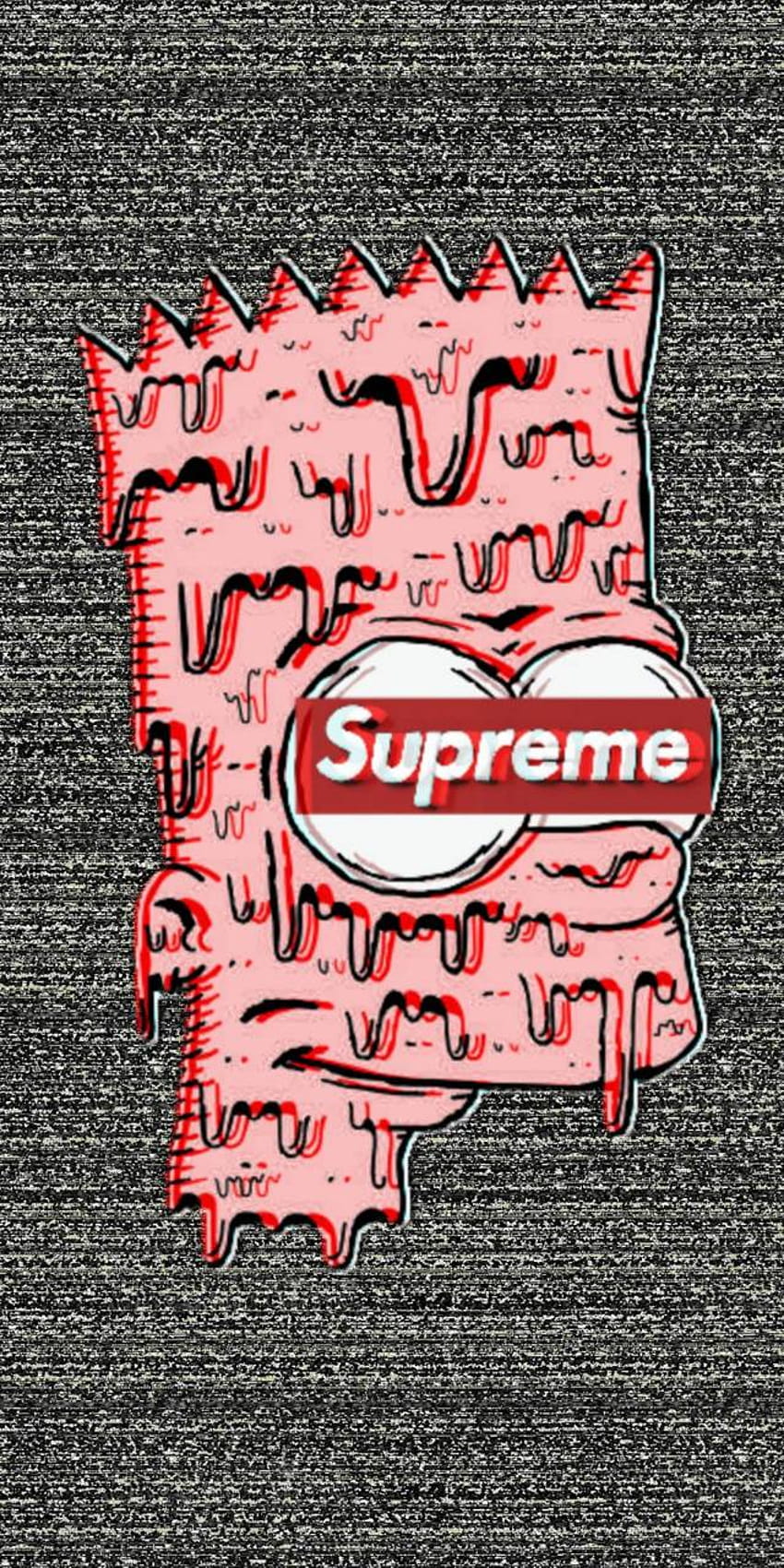 Supreme Bart Simpson by ExtendoClippzz HD phone wallpaper