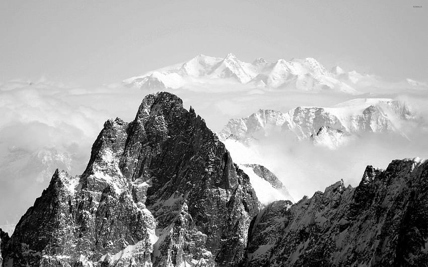 Chamonix, mont blanc Tapeta HD