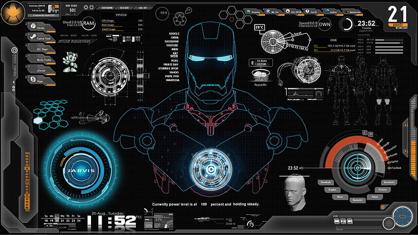 Best 6 Iron Man Backgrounds on Hip, iron man for computer HD wallpaper
