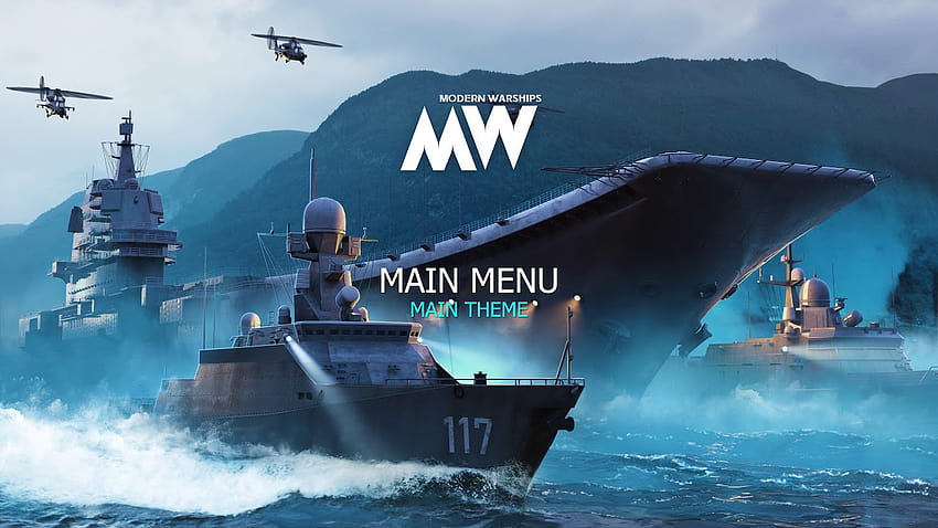 Moderne Kriegsschiffe HD-Hintergrundbild