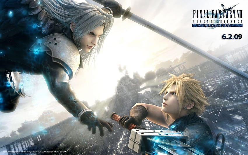 Cloud vs Sephiroth, Final Fantasy VII Remake Sephiroth HD-Hintergrundbild