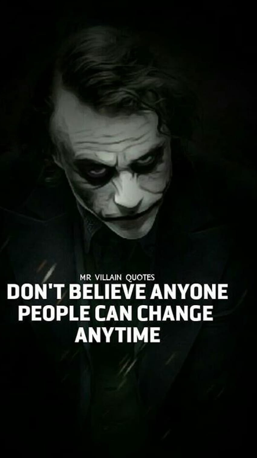Yeah theY cHanGe So be CareFuL!!, joker attitude quotes HD phone wallpaper