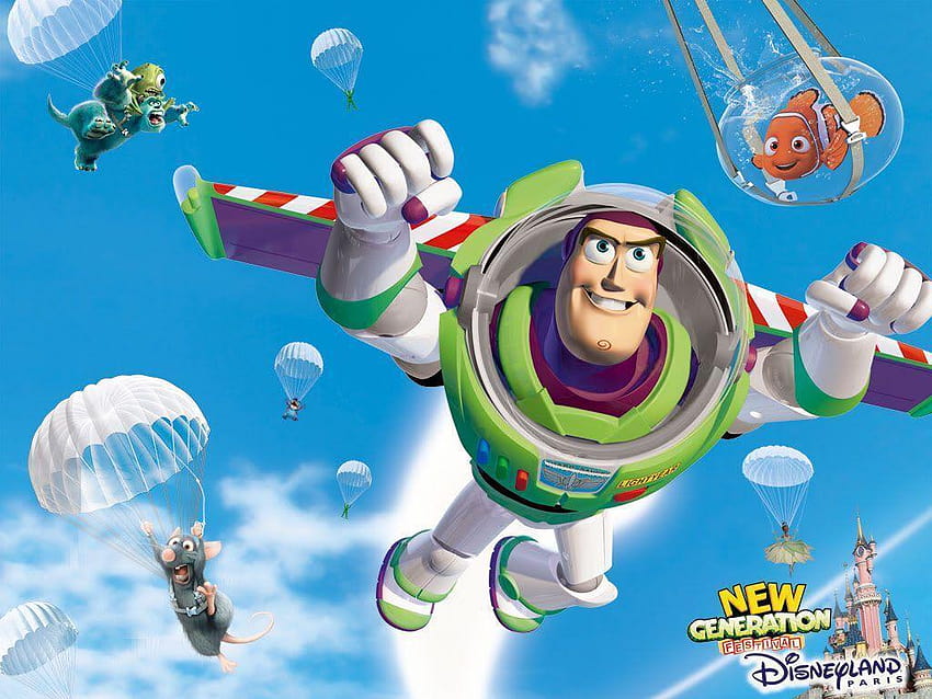 Buzz Lightyear HD-Hintergrundbild