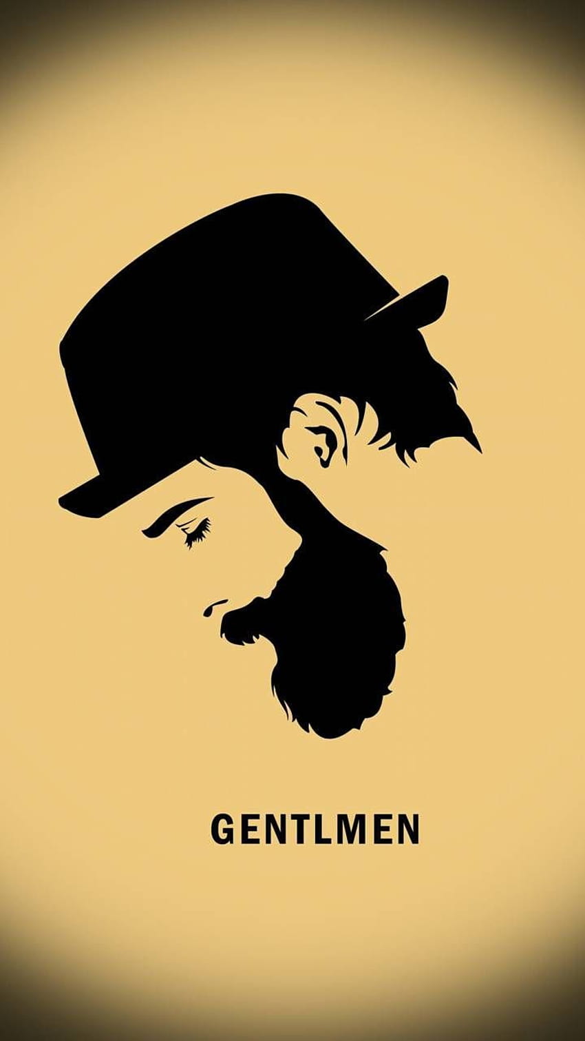 Man by nazim00899, beard cartoon HD phone wallpaper