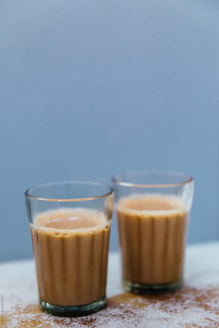 Two cups of Indian masala chai tea ...stocksy, indian tea HD phone wallpaper