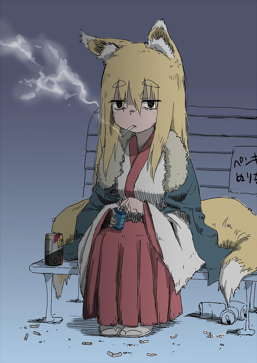 anime_irl: anime_irl, sewayaki kitsune no senko san fondo de pantalla del teléfono