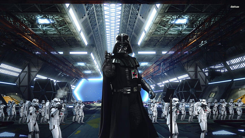 15053 Darth Vader und Stormtroopers 1920x1080 Film HD-Hintergrundbild