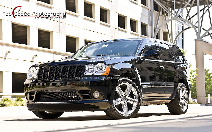 Black 2008 jeep grand cherokee srt8 srt, jeep srt8 HD wallpaper | Pxfuel