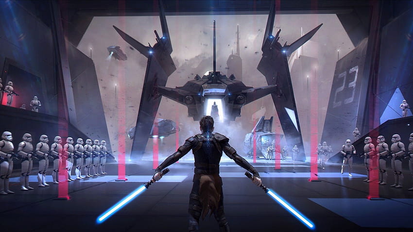 Stormtrooper, Darth Vader, Star Wars, Jedi, Sith, Lichtschwert, Galactic Empire, Render / und Mobile Backgrounds, Stormtroopers des Galaktischen Imperiums HD-Hintergrundbild