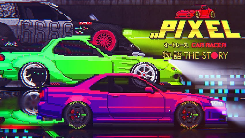 Pixel Car Racer: Story Mode Wallpaper HD