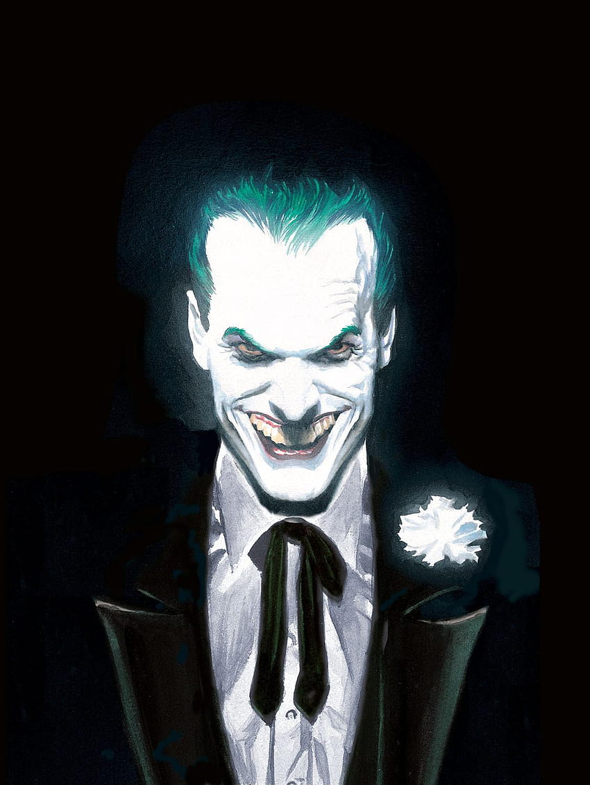Le Joker, joker mauvais sourire Fond d'écran de téléphone HD