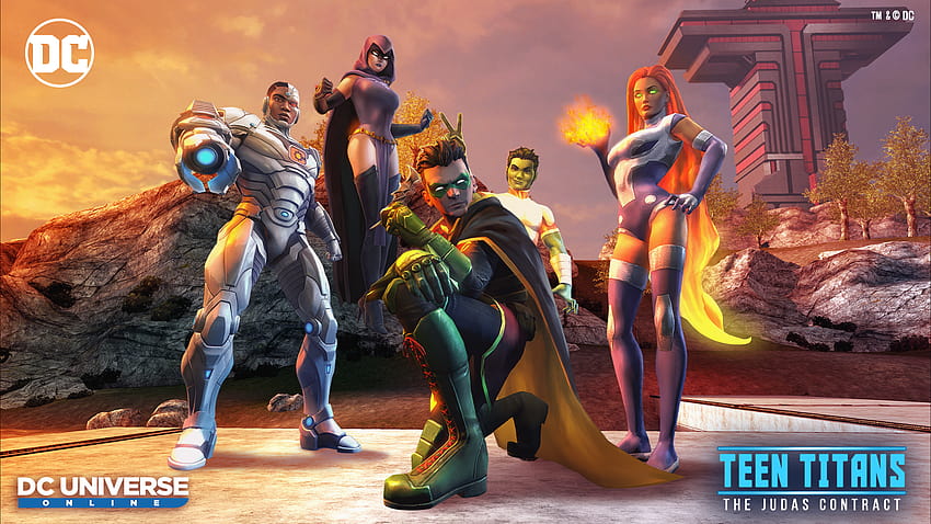 Titans: The Judas Contract, dcuo HD wallpaper Titans: The Judas Contract, dcuo HD wallpaper