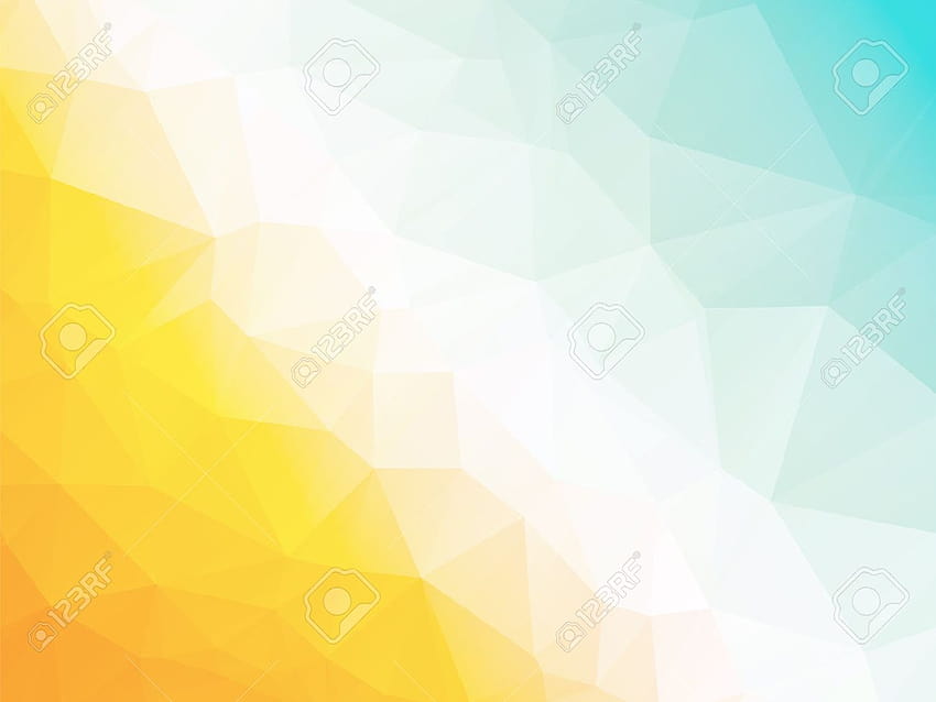 Abstract Geometric Triangle Yellow Blue Hot Summer Backgrounds [1300x975] for your , Mobile & Tablet HD wallpaper