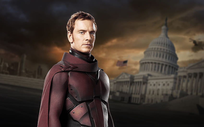 Il giovane Magneto interpretato da Michael Fassbender Bakgrund e Bakgrund, cattivi del film x men Sfondo HD