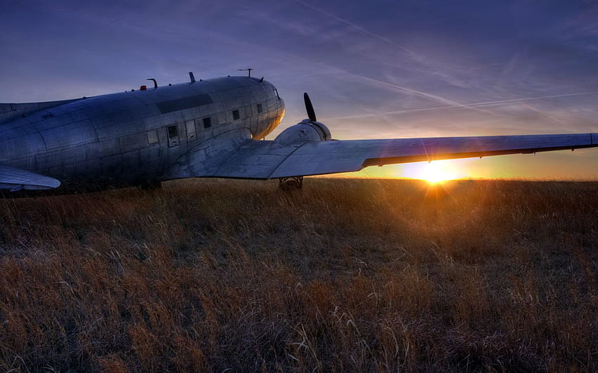 Flugzeuge, Dakota-Flugzeug HD-Hintergrundbild