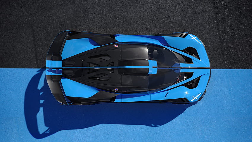 La Bugatti Bolide Concept è un'auto da pista ultraleggera con 1.825 Sfondo HD