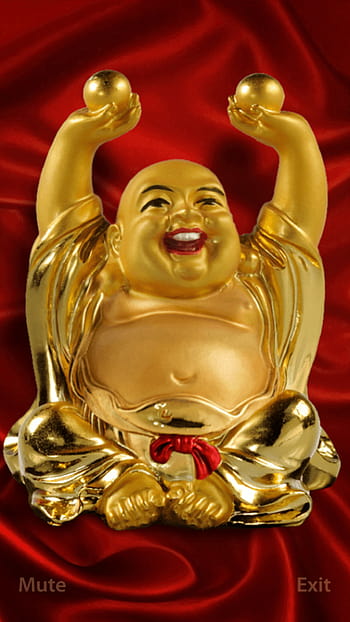 Gold Prosperity Buddha Maitreya Stock Photo  Download Image Now  Buddha  Laughing Photography  iStock
