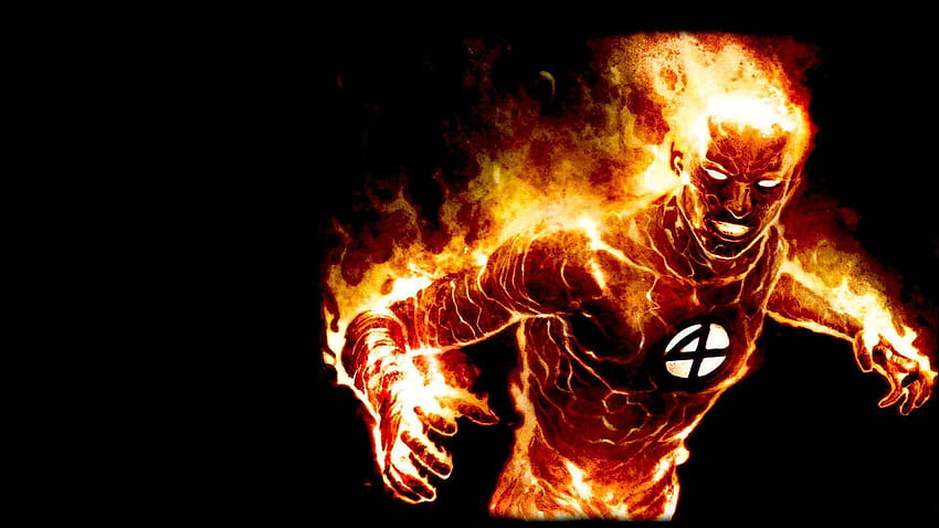 Pix For > Marvel Human Torch HD wallpaper