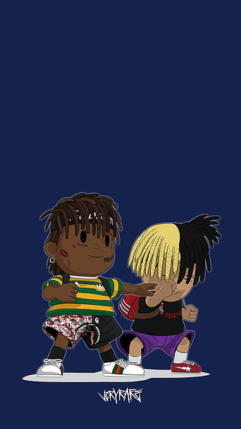 anime, juice wrld,standing,full body, Cartoon, hd, 1080p,2d,mono 