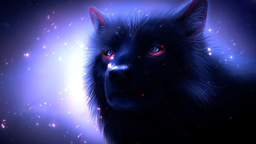 Śliczne Wilki Motion Backgrounds Wideo na żywo, słodkie wilki Tapeta HD