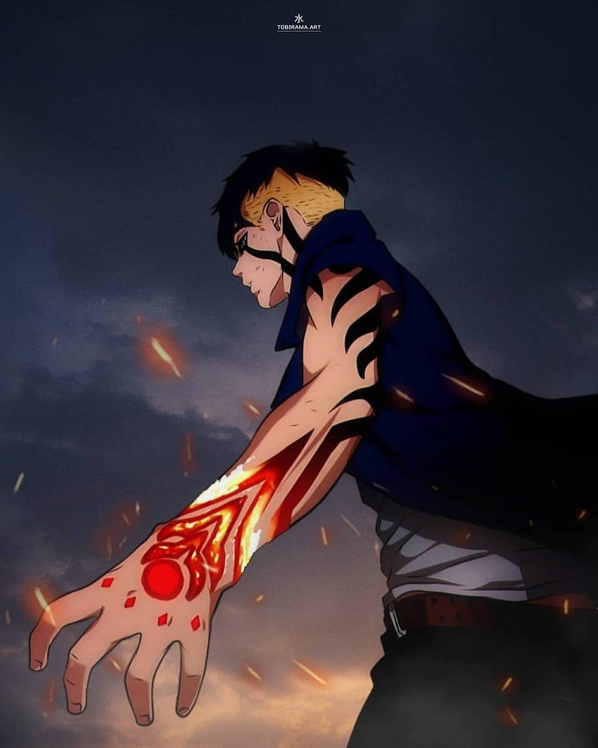 Kawaki Boruto Karma por Mizumaru, selo karma Papel de parede de celular HD