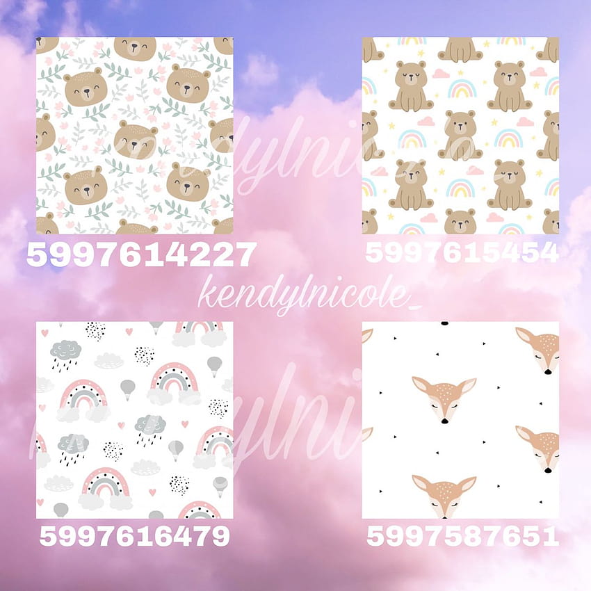 Pink AESTHETIC Decal Codes Bloxburg  YouTube