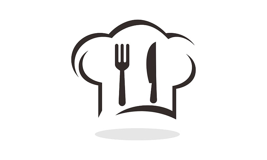Главен готвач, графика на лого на ресторант от DEEMKA STUDIO · Creative Fabrica, лого на HD тапет