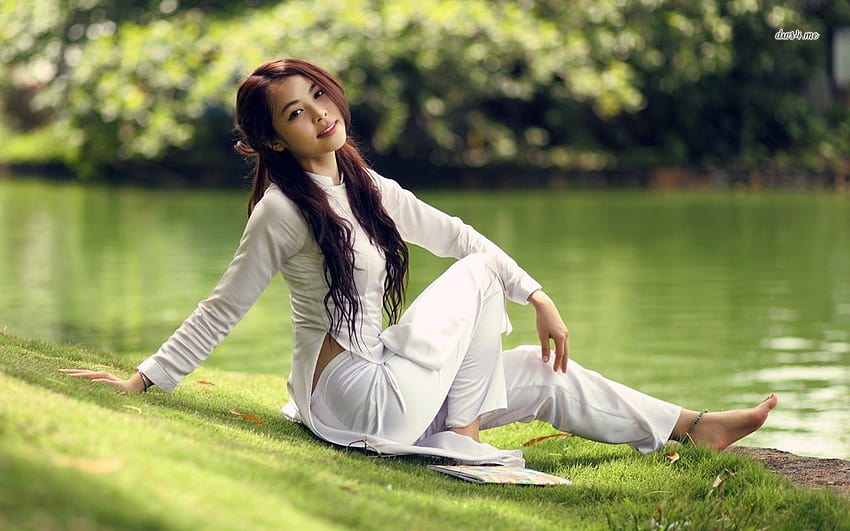Vietnamese Woman, vietnam girl HD wallpaper
