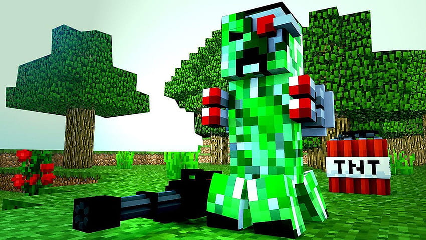 Minecraft Creeper Background Wallpaper Creeper Minecraft Pictures  Background Image And Wallpaper for Free Download