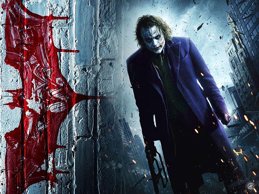 Frases de Joker inolvidables de The Dark Knight, Heath Ledger Joker  1024x768 fondo de pantalla | Pxfuel