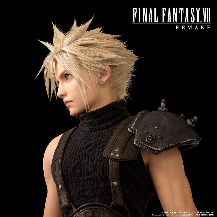Galerie: Tous les personnages de Final Fantasy VII Remake, nuage de remake de Final Fantasy VII Fond d'écran de téléphone HD