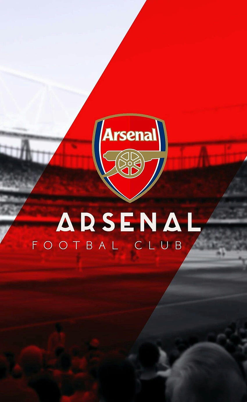 Logo Arsenal 2018, stadion arsenal emirat wallpaper ponsel HD