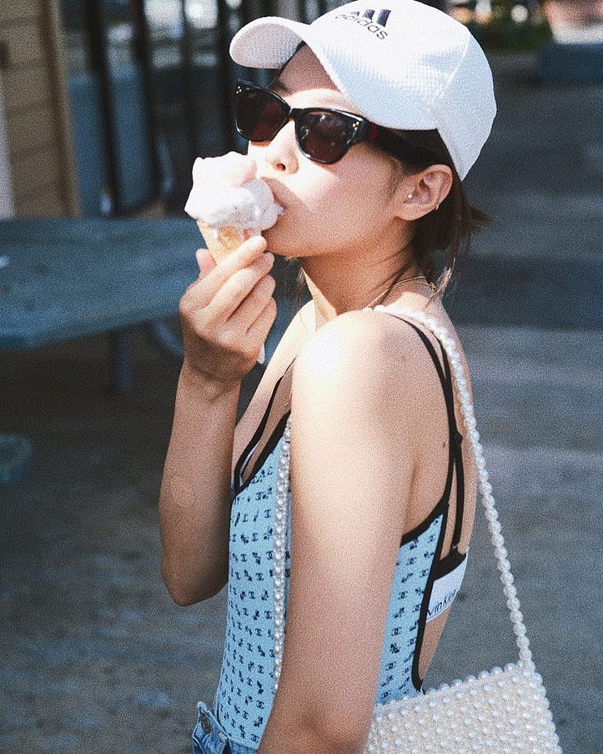 200826 BLACKPINK x Selena Gomez – сладолед, blackpink и сладолед на selena gomez HD тапет за телефон