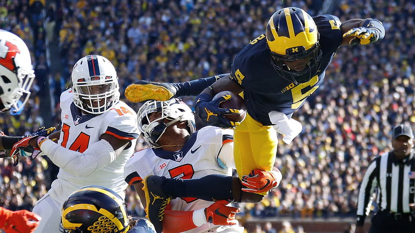 Michigan's Jabrill Peppers Has Many Positions and a Singular Role HD wallpaper