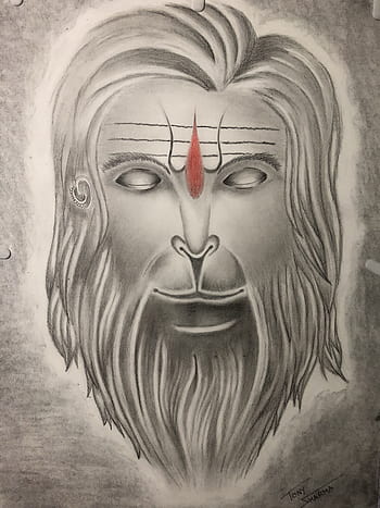 Sketch Hanuman by toonrama on DeviantArt