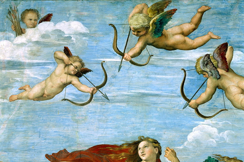 Raphael, the triumph of Galatea,1511, raffaello sanzio HD wallpaper