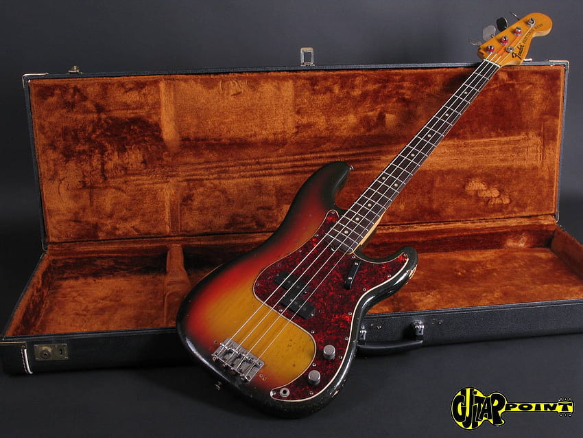 Fender Precision Bass 1971 3, gitary basowe Fender Tapeta HD