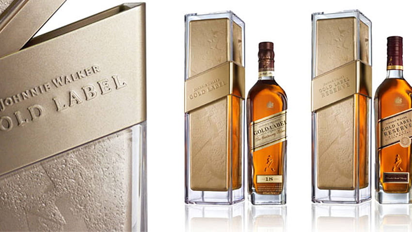 New Johnnie Walker Gold Label: Serve Chilled HD wallpaper