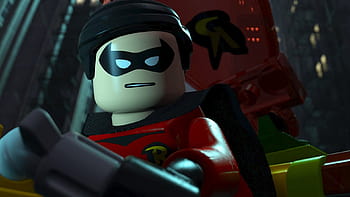 Batman Robin Lego - Personagem de desenho animado - HD Desktop Wallpaper  Second Series Visualização